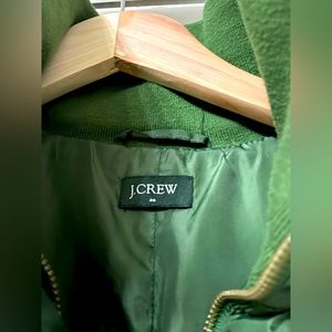 J.Crew Puffer Vest - Green